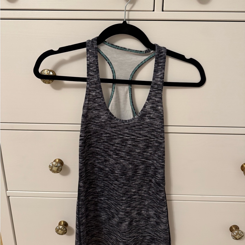 Lululemon Gray Racerback Tank Top